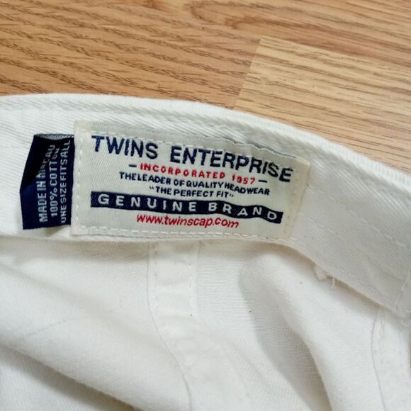 Virginia Tech Remembrance Strapback Hat White VT Hokies Cap Logo w/ Ribbon Rare - Picture 4 of 13